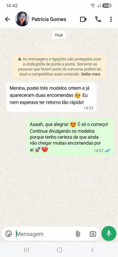 Depoimento de cliente 2