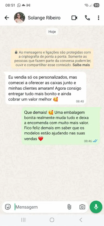 Depoimento de cliente 1